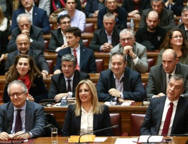 Ενωτική εικόνα για την Πρώτη κοινή συνεδρίαση των ΚΟ Δημοκρατικής Συμπαράταξης-Ποταμιού